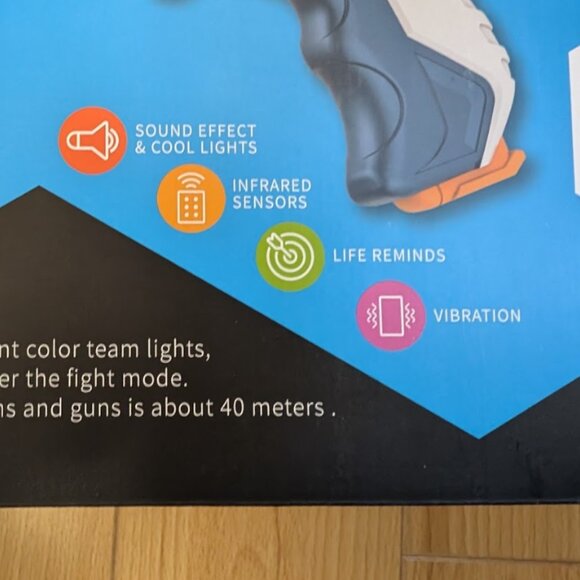 Toy Infrared ("laser" tag) multiplayer set - Picture 2 of 4